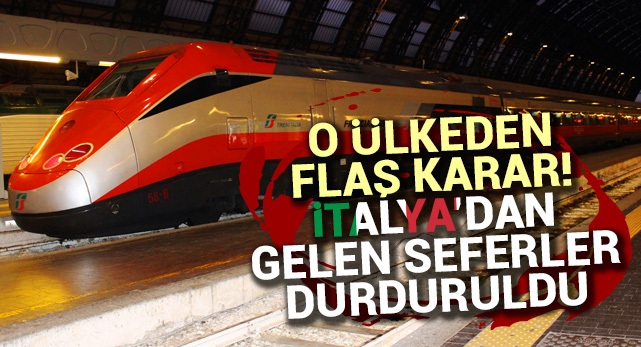 Avusturya İtalya'dan gelen tren seferlerini durdurdu