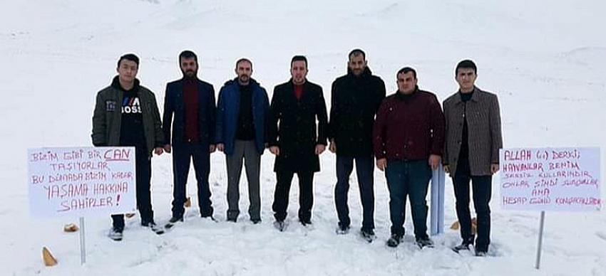 Erzurum Ülkü Ocakları'ndan anlamlı etkinlik