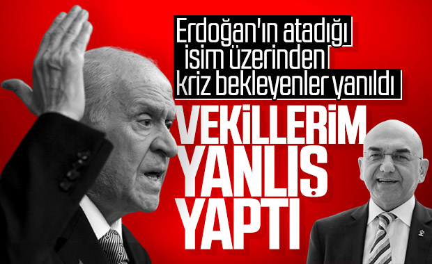 Devlet Bahçeli'den Ozan Ceyhun tartışmalarına ilk yorum