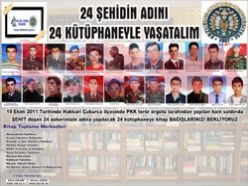 24 şehit Erzurum'da yaşatılacak