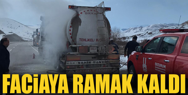 Erzurum'da Faciaya ramak kaldı