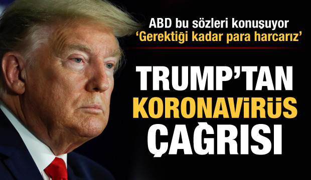 Trump'ın elindeki Kovid-19 (koronavirüs) kağıdında Türkiye detayı