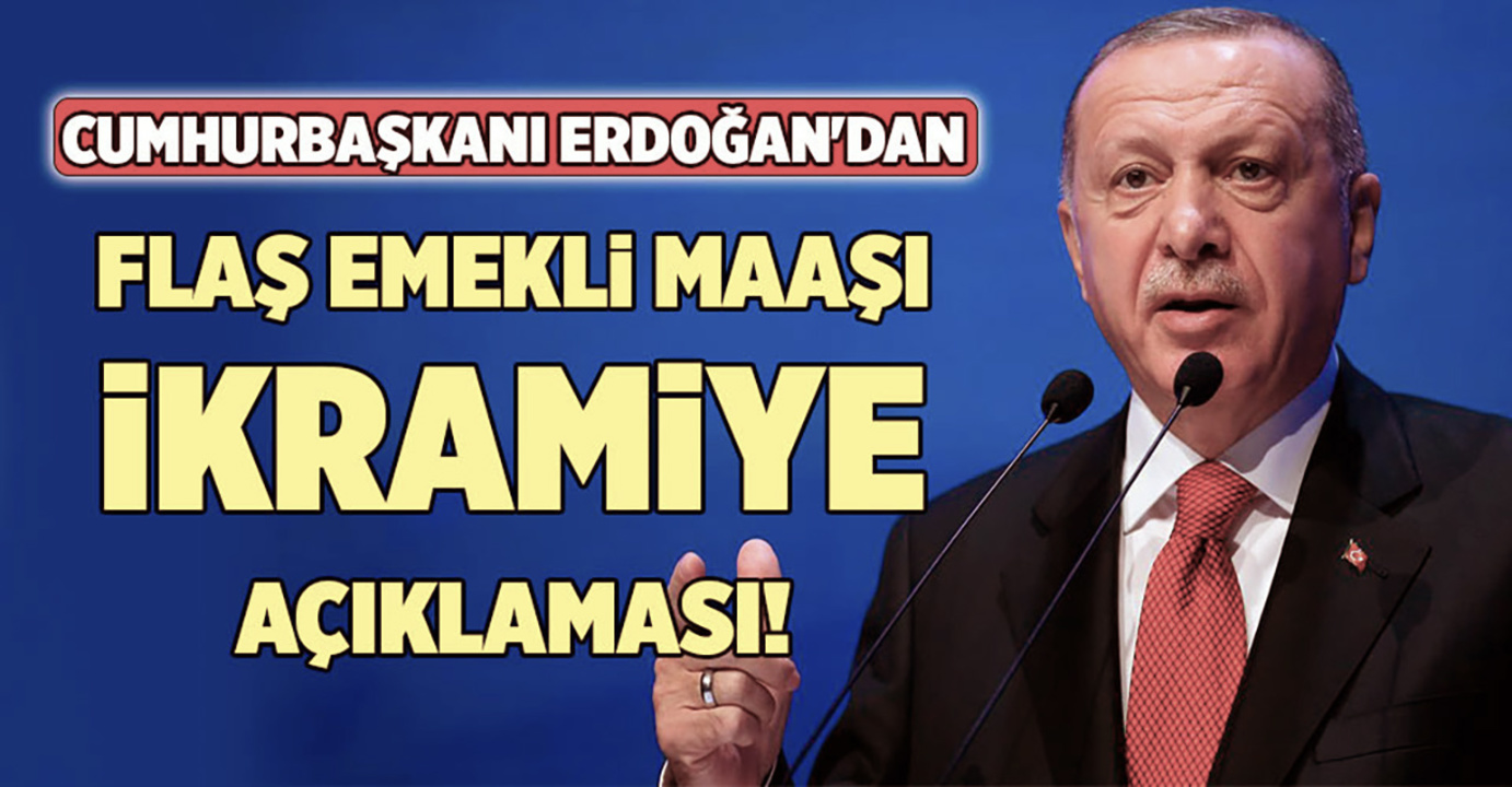Erdoğan'dan 'emekli maaşında kesinti' iddiasına açıklama