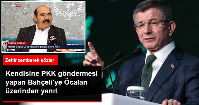 Bahçeli'nin "Serok Ahmet'in PKK özlemi" sözlerine Davutoğlu'ndan yanıt geldi