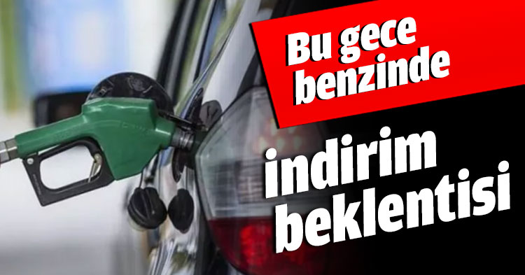 Benzinde indirim beklentisi