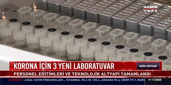 Koronavirüs tespiti için 5 ilde viroloji laboratuvarları oluşturuldu!