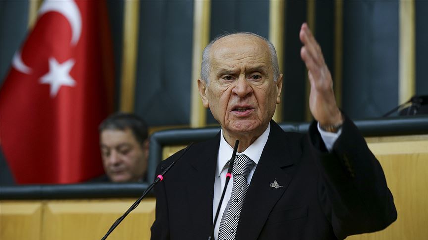 MHP Genel Başkanı Bahçeli: Türk'ün bahar kalkanı sınırlarımıza set çekmiştir