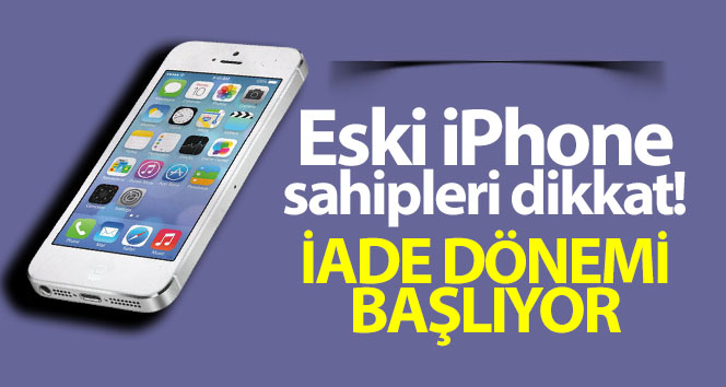 Apple, eski İphone kullanıcılarına 25 dolar ödeyecek