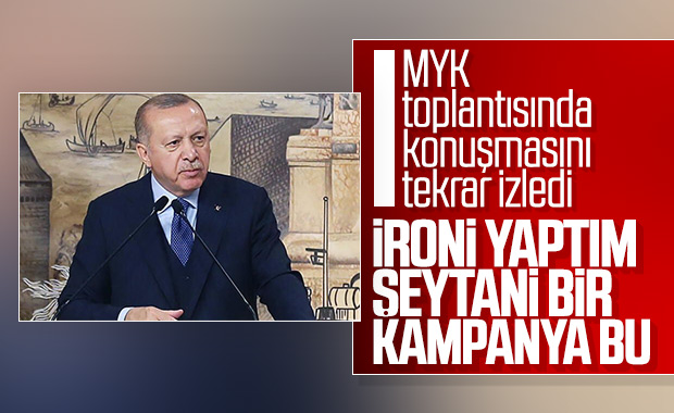 Erdoğan, tartışılan konuşmasını yorumladı