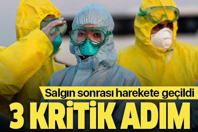 Koronavirüs salgını sonrası 3 kritik adım!