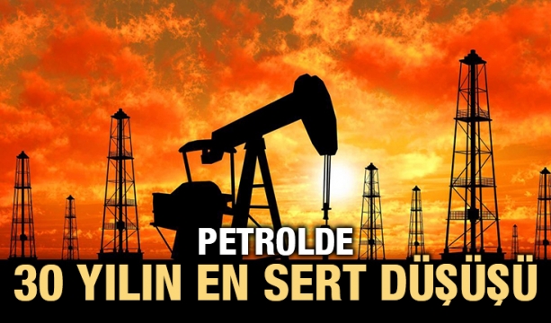 Petrolde sert düşüş!