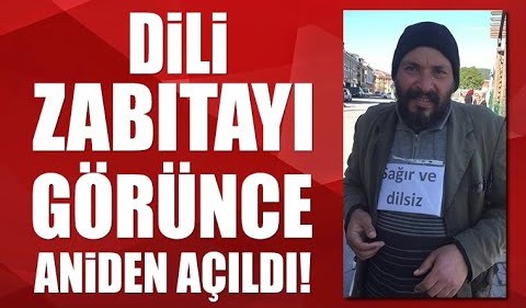 İstanbul'da dilencinin oyununu zabıta ortaya çıkardı