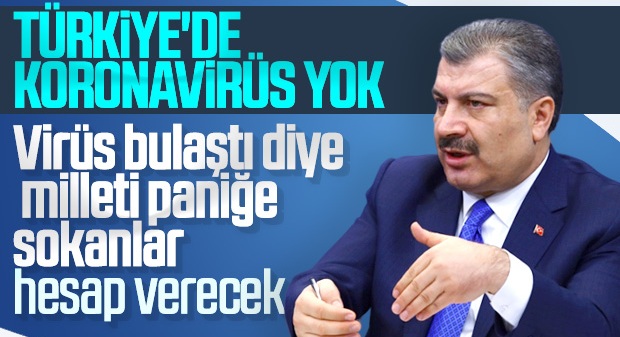 Bakan Koca: Şu an tespit edilmiş bir vaka yoktur