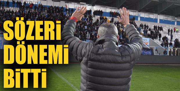 Erzurumspor, Sözeri ile yollarını ayırdı