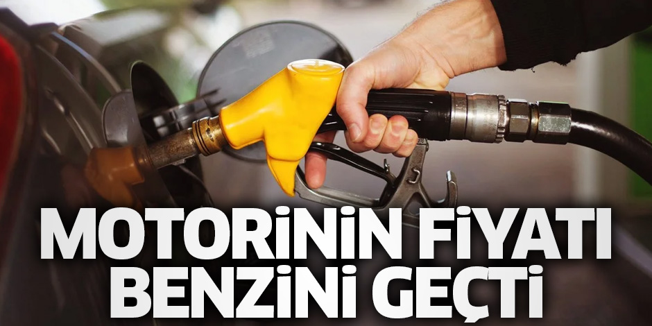 Motorinin fiyatı benzini geçti