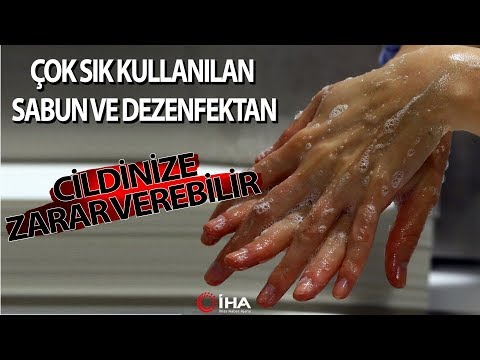 Aşırı kolonya ve dezenfektan kullanımı egzamaya yol açıyor