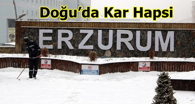 Doğu Anadolu'da 116 köy ve mahalle yolunda ulaşım sağlanamıyor