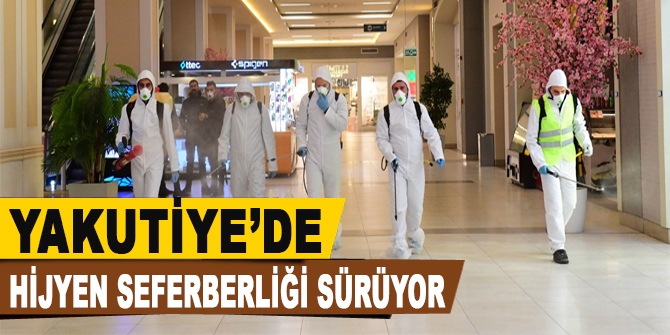 Yakutiye’de hijyen seferberliği sürüyor