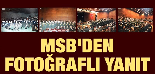 Milli Savunma Bakanlığı'ndan fotoğraflı açıklama