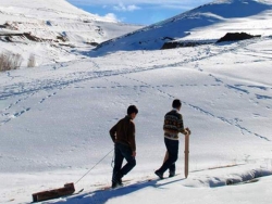 Erzurum'da kayağın belgeseli