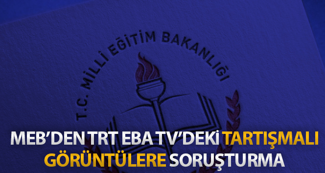 TRT EBA TV'deki animasyonun sorumluları hakkında soruşturma başlatıldı