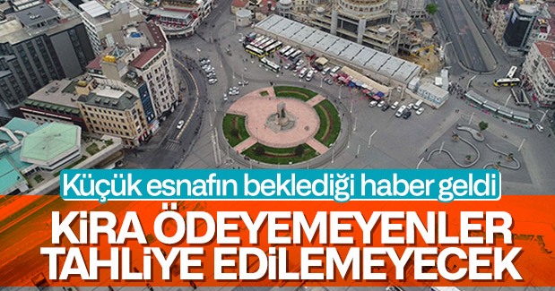 Kira ödeyemeyen iş yeri tahliye edilmeyecek