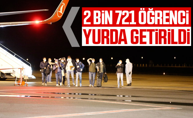 Türkiye'ye dönmek isteyen öğrencilerin tahliye işlemleri tamamlandı