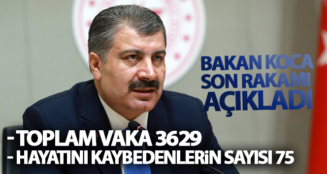 Bakan Koca son rakamı açıkladı!