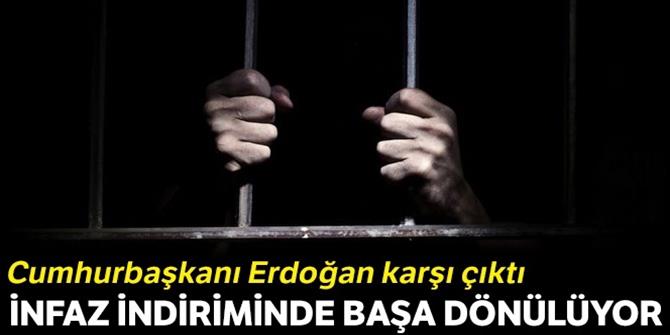 İnfaz indiriminde ‘başa' dönülüyor