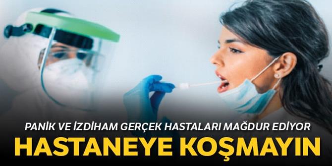 Teste hasta değil doktor karar verir