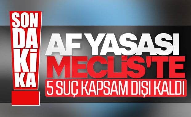 İnfaz düzenlemesi Meclis'te