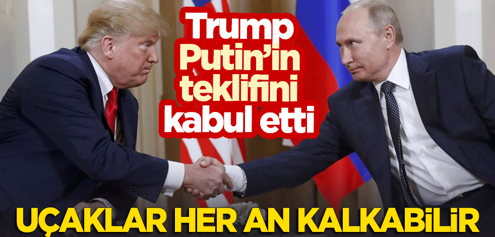 Putin'in korona virüs yardım teklifini Trump kabul etti