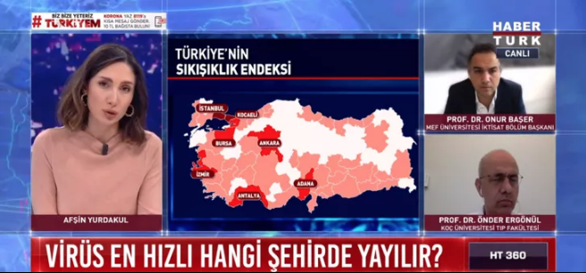 Canlı yayında sıkışıklık endeksine göre en tehlikeli illeri sıraladı!