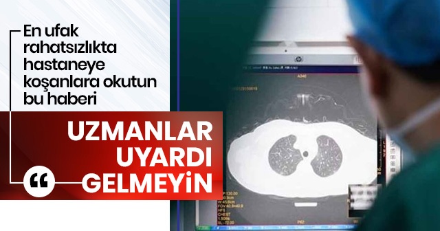 Tomografi sırasında bulaşma riski artıyor