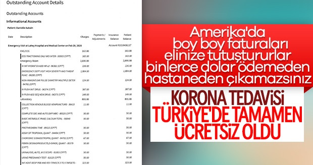 Koronanın tedavisi tüm vatandaşlara ücretsiz yapılacak