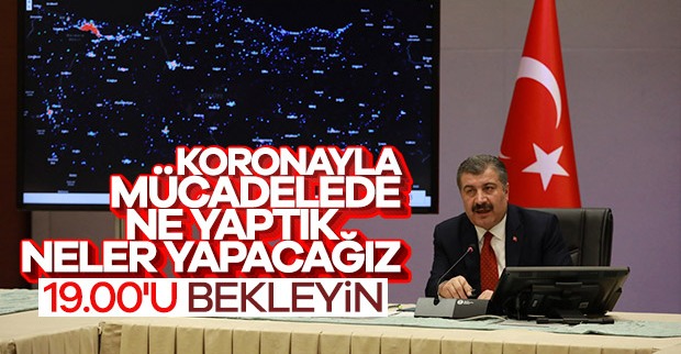 Sağlık Bakanı Koca koronada son durumu açıklayacak