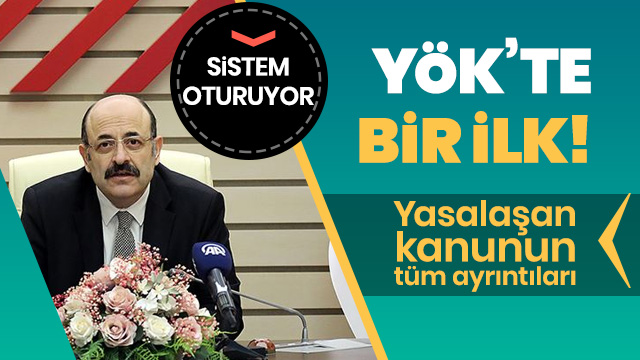 YÖK'ten stratejik projeler için bir ilk