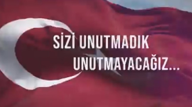 Cumhurbaşkanlığı'ndan şehitlerimiz için duygulandıran paylaşım