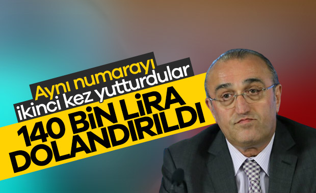 Abdurrahim Albayrak'ın dolandırıldığı miktarın 140 bin TL olduğu ortaya çıktı