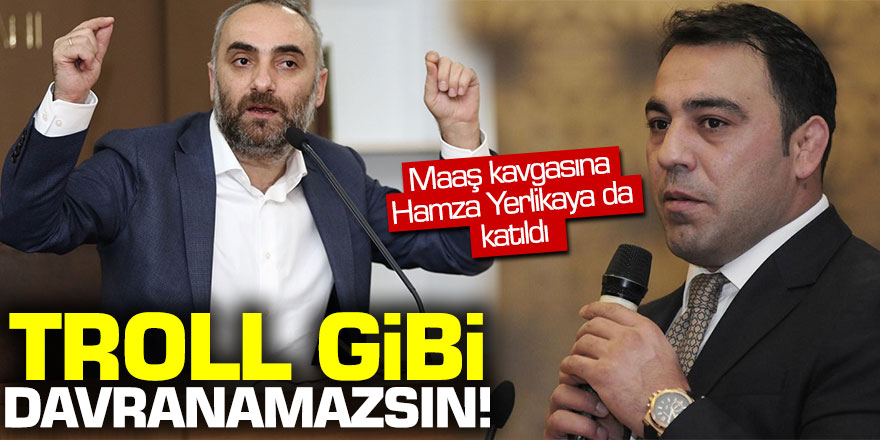 İsmail Saymaz ile İsmail Cesur arasındaki maaş kavgasına Hamza Yerlikaya da katıldı