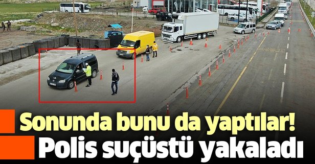 Erzurum'da sahte izin belgesiyle yolculuk eden 90 kişiye ceza kesildi