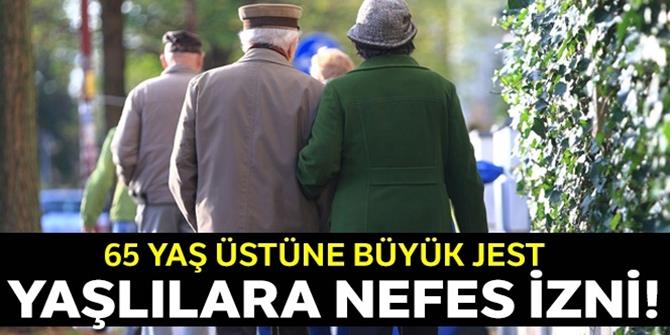 65 yaş üstüne ‘pazar' sürprizi