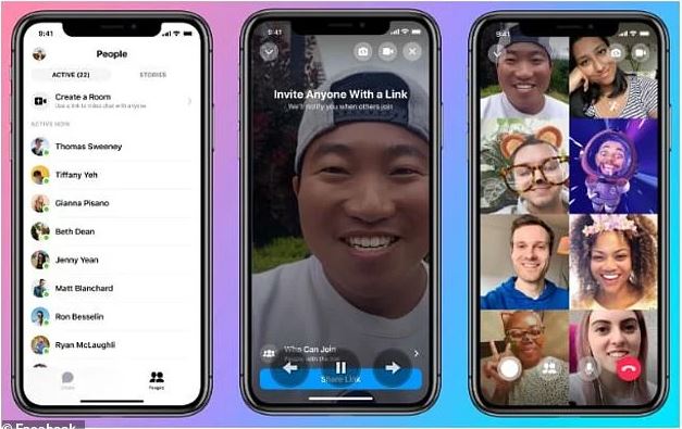 Facebook, Messenger Rooms'u hayata geçirdi