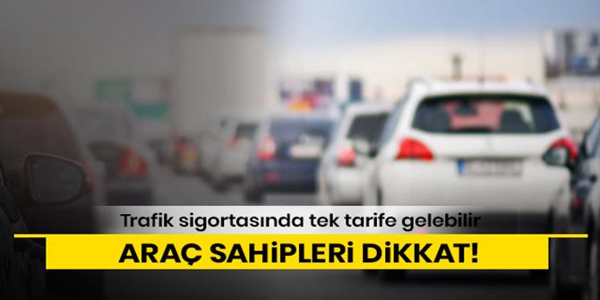 Trafik sigortasında geçici olarak tek tarife gelebilir