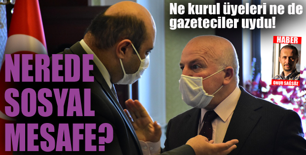 Nerede sosyal mesafe?