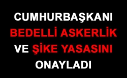 Köşk iki yasayı onayladı