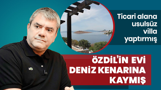 Yılmaz Özdil'in villasındaki skandal gün yüzüne çıktı!