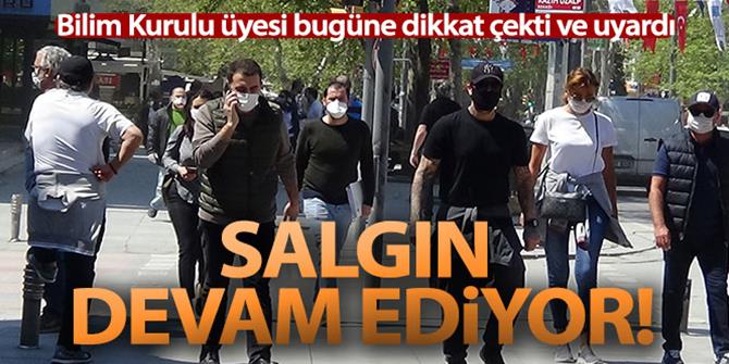 Bilim Kurulu Üyesi Prof. Dr. Tevfik Özlü: 'Salgın bitmedi devam ediyor'