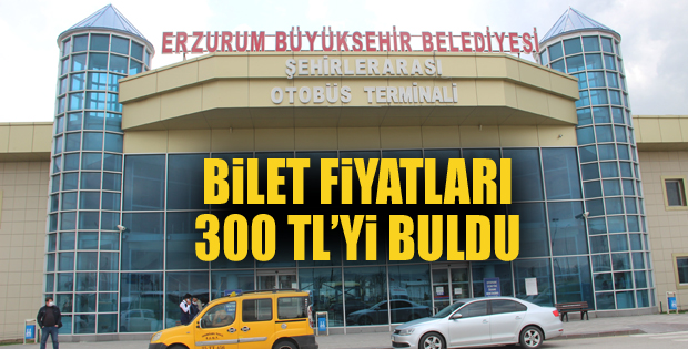 Bilet fiyatları 300 TL'yi buldu