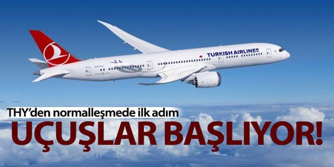 Türk Hava Yolları'ndan normalleşme için yeni uçuş planlaması